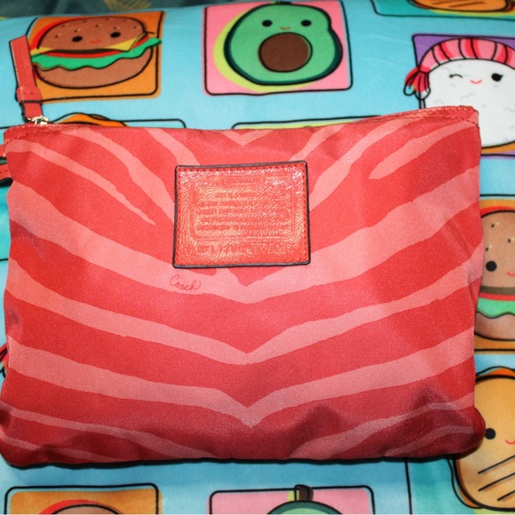 Coach Zebra Weekender/packable HTF - Picture 2 of 2